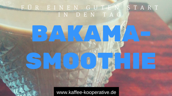 Kaffee-Smoothie mit Bananen und Mandeln