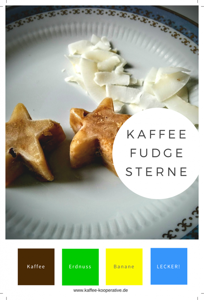 Rezept für die unsagbar leckeren Kaffee-Fudge-Sterne
