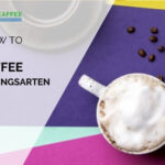 tasse kaffee mit milchschaum