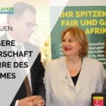 BMZ-Minister Gerd Müller, Christa Stolle Bundesgeschäftsführerin TERRE DES FEMMES und Angelique Karekezi, Rwashoscco auf der Grünen Woche 2018