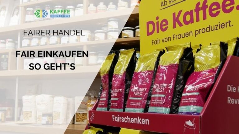 fair einkaufen