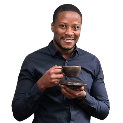 Allan Mubiru Leider des Teams der Frauen in Afrika